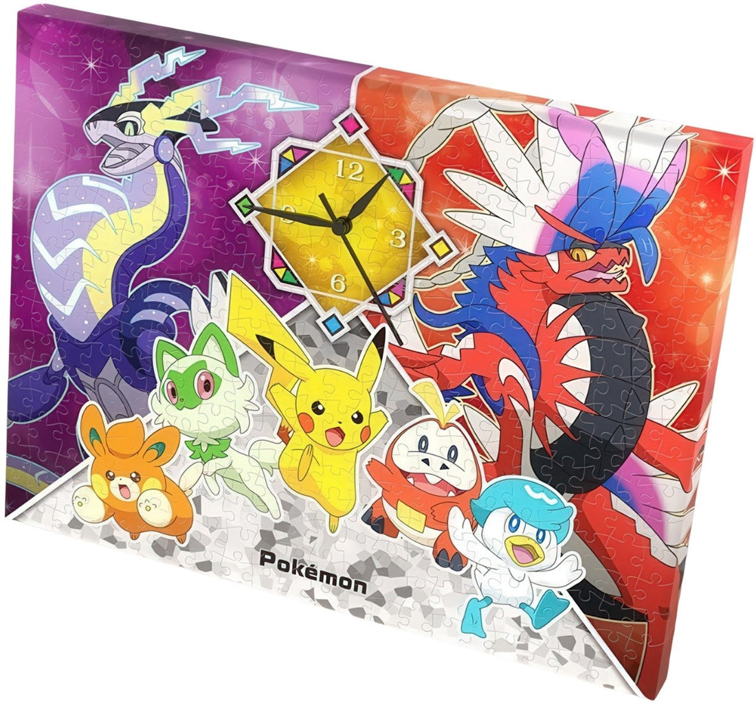 pintoo-hk1035-pokemon-series---scarlet-and-violet-366-pieces-canvas-clock-puzzle