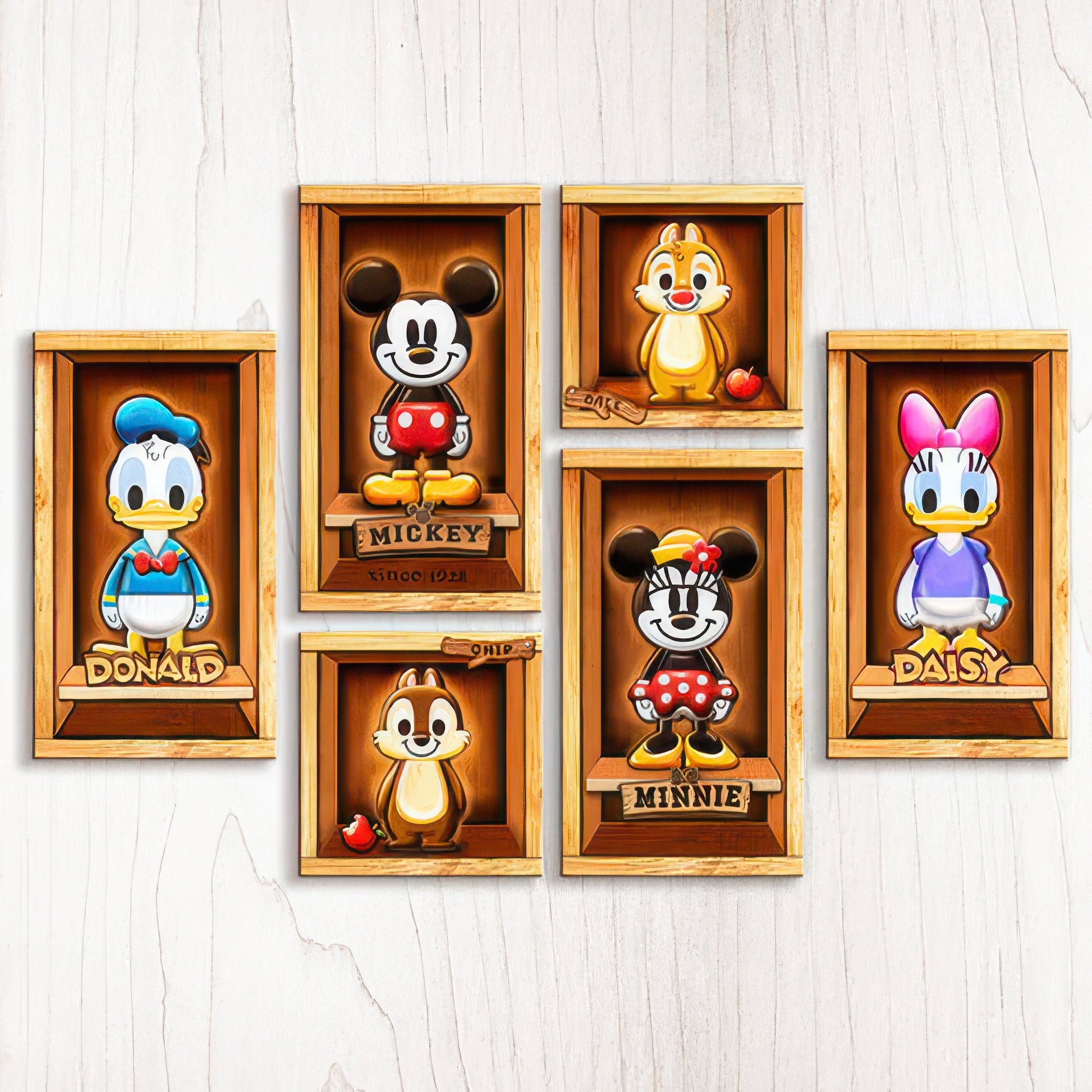 pintoo-hn1059-mickey-friends-classic-collection-528-multipack-plastic-canvas-puzzle