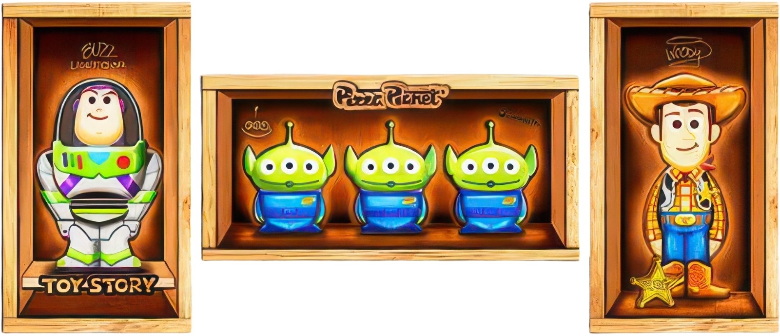 pintoo-hn1065-toy-story---classic-collection-multipack-3-canvas-puzzle