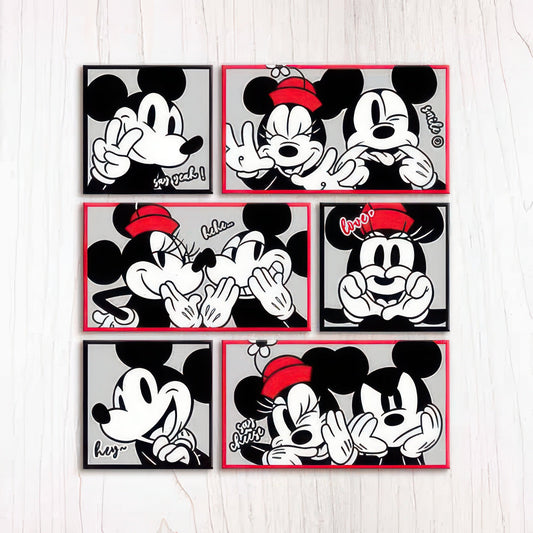 Pintoo HN1098　Mickey & Friends • Smile　480 Multipack Plastic Canvas Puzzle