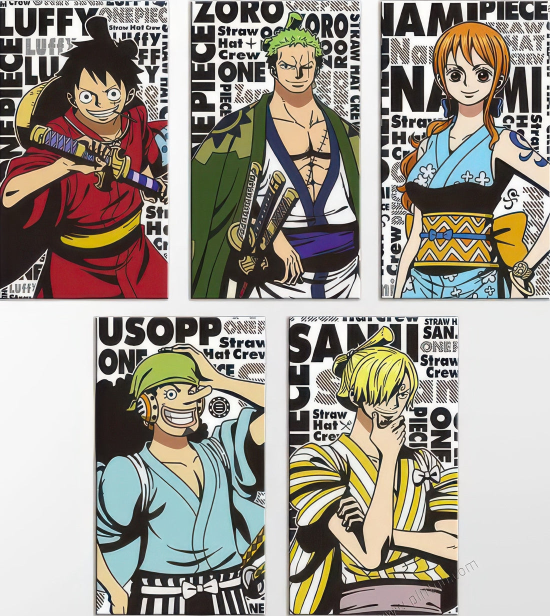 pintoo-hn1180-one-piece---wano-country-520-pieces-canvas-puzzle