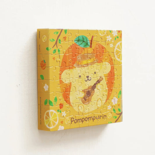 Pintoo HN1194　Pompompurin • Multicolored Fruit / Orange　56 Pieces Plastic Canvas Puzzle