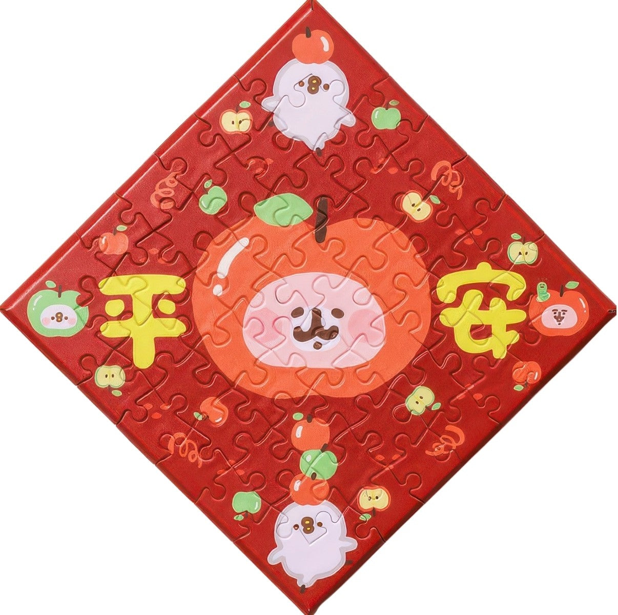 pintoo-hn1291-kanahei's-small-animals-series---cute-disguise---peace-56-pieces-canvas-puzzle