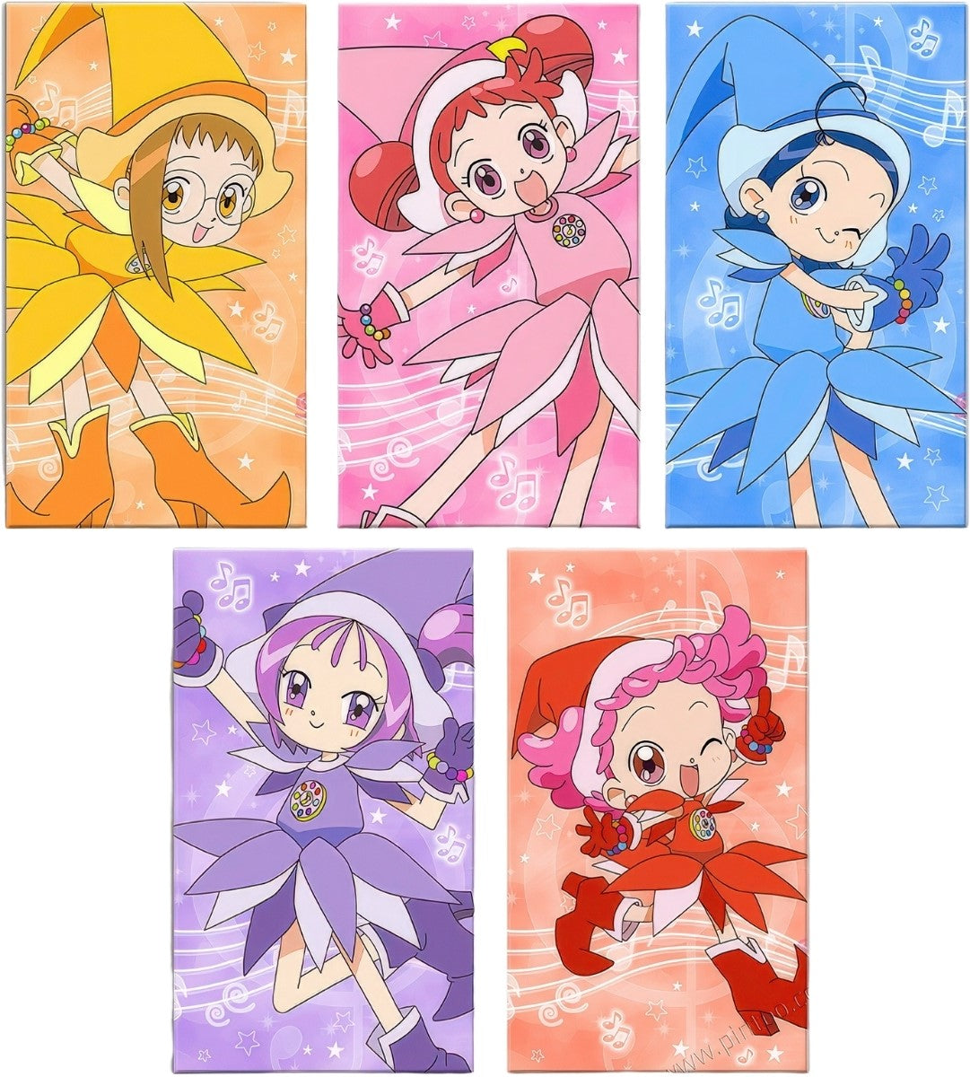 pintoo-hn1297-ojamajo-doremi-series-104-multipack-5-canvas-puzzle