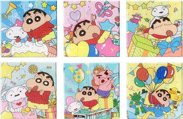 pintoo-hn1319-crayon-shin-chan---party-surprise-series-children's-gift-box-56-multipack-6-canvas-puzzle