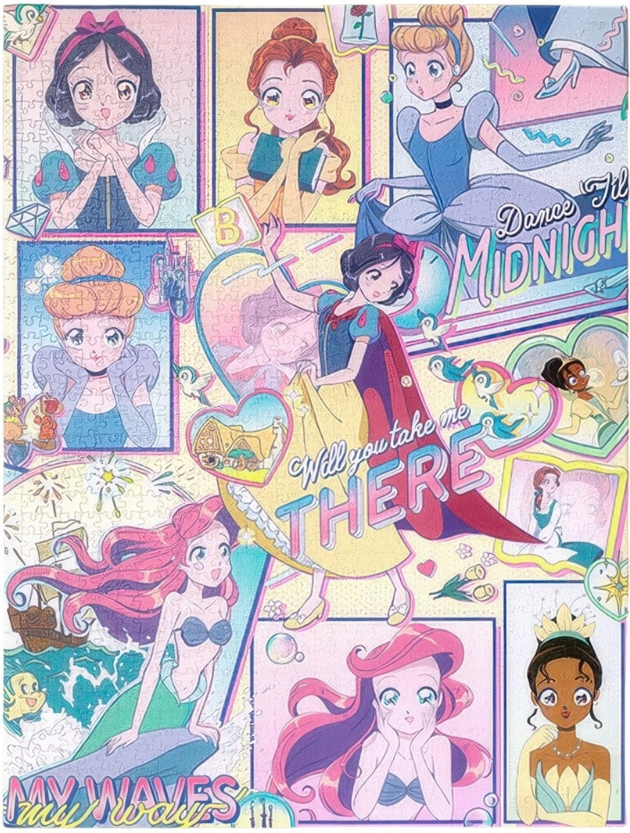 pintoo-hn1320-princess-series---manga-style-1336-pieces-canvas-puzzle