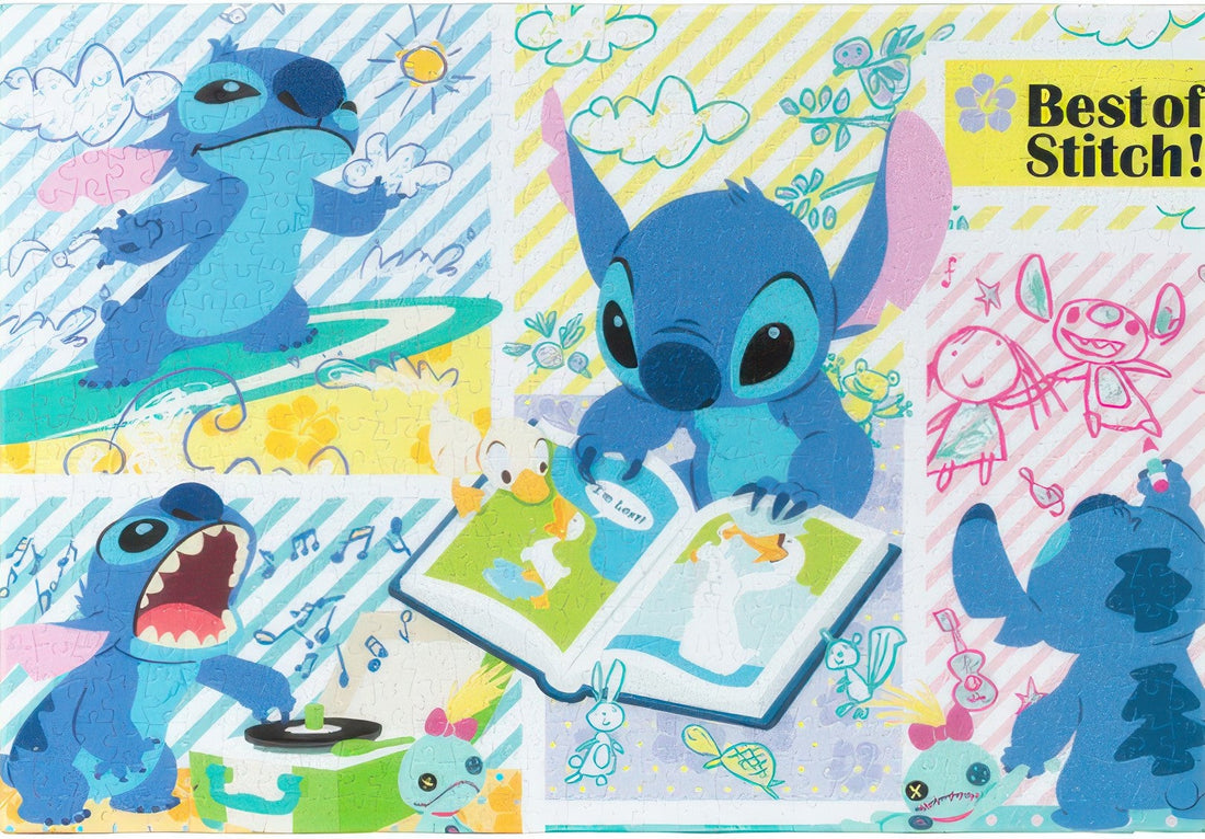 pintoo-hn1344-lilo-&-stitch-series---the-best-me-696-pieces-canvas-puzzle