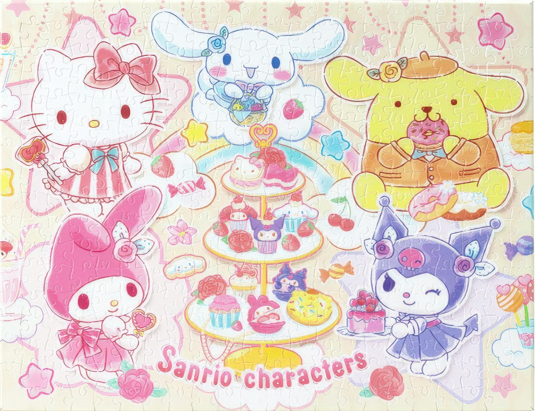 pintoo-hn1356-sanrio-characters---british-afternoon-tea-366-pieces-canvas-puzzle