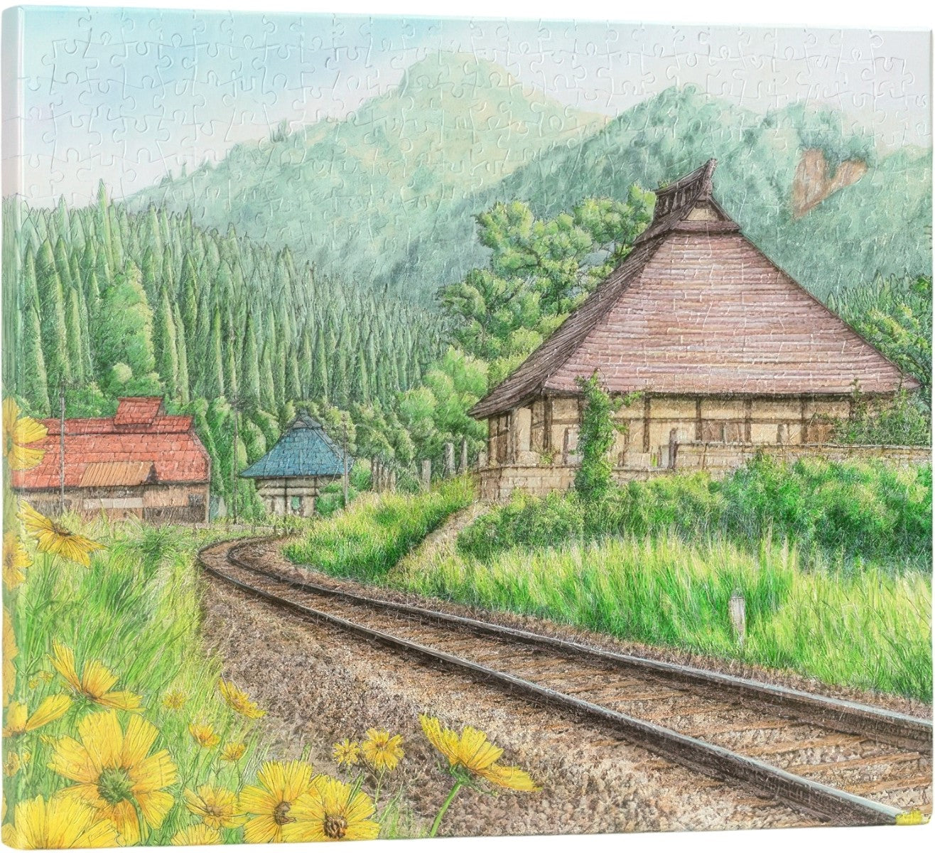 pintoo-hn1358-tadashi-matsumoto---prelude-to-summer-586-pieces-canvas-puzzle