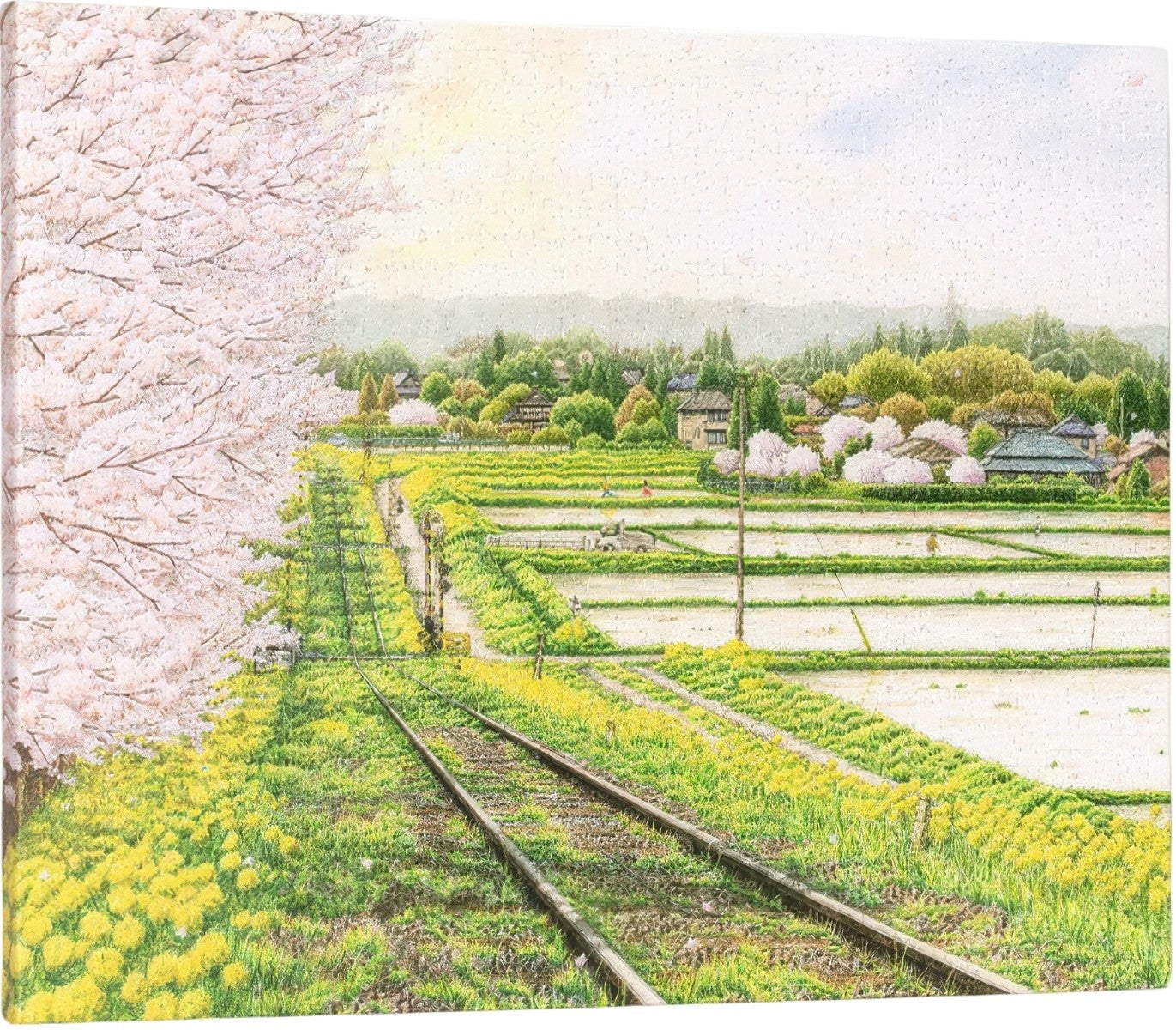 pintoo-hn1363-tadashi-matsumoto---blooming-season-1336-pieces-canvas-puzzle
