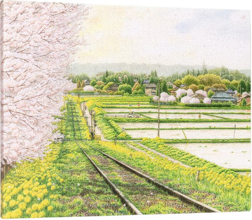 pintoo-hn1363-tadashi-matsumoto---blooming-season-1336-pieces-canvas-puzzle