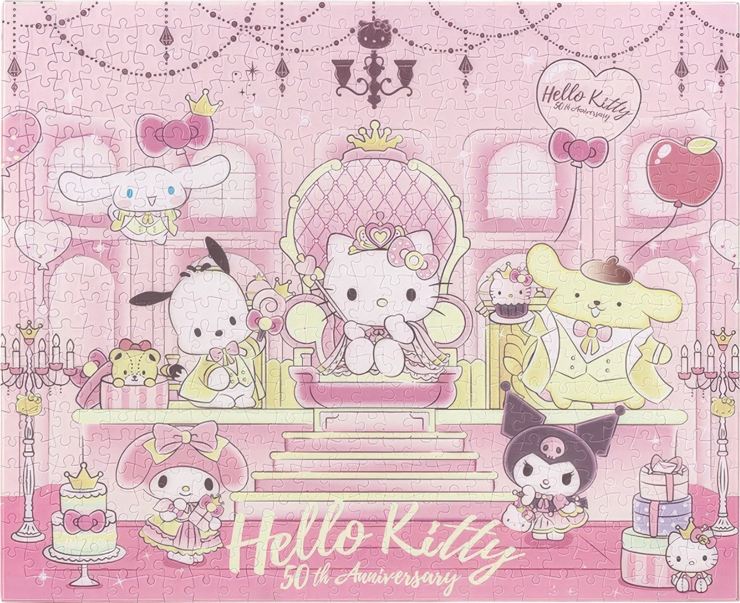 pintoo-hn1375-hello-kitty-50th-anniversary-series---dream-crown-586-pieces-canvas-puzzle
