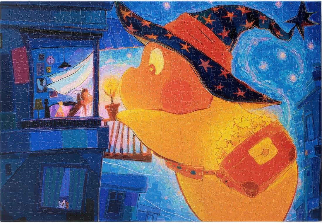 pintoo-hn1388-twinkle-twinkle-star-man---worldwide-blackout-696-pieces-canvas-puzzle