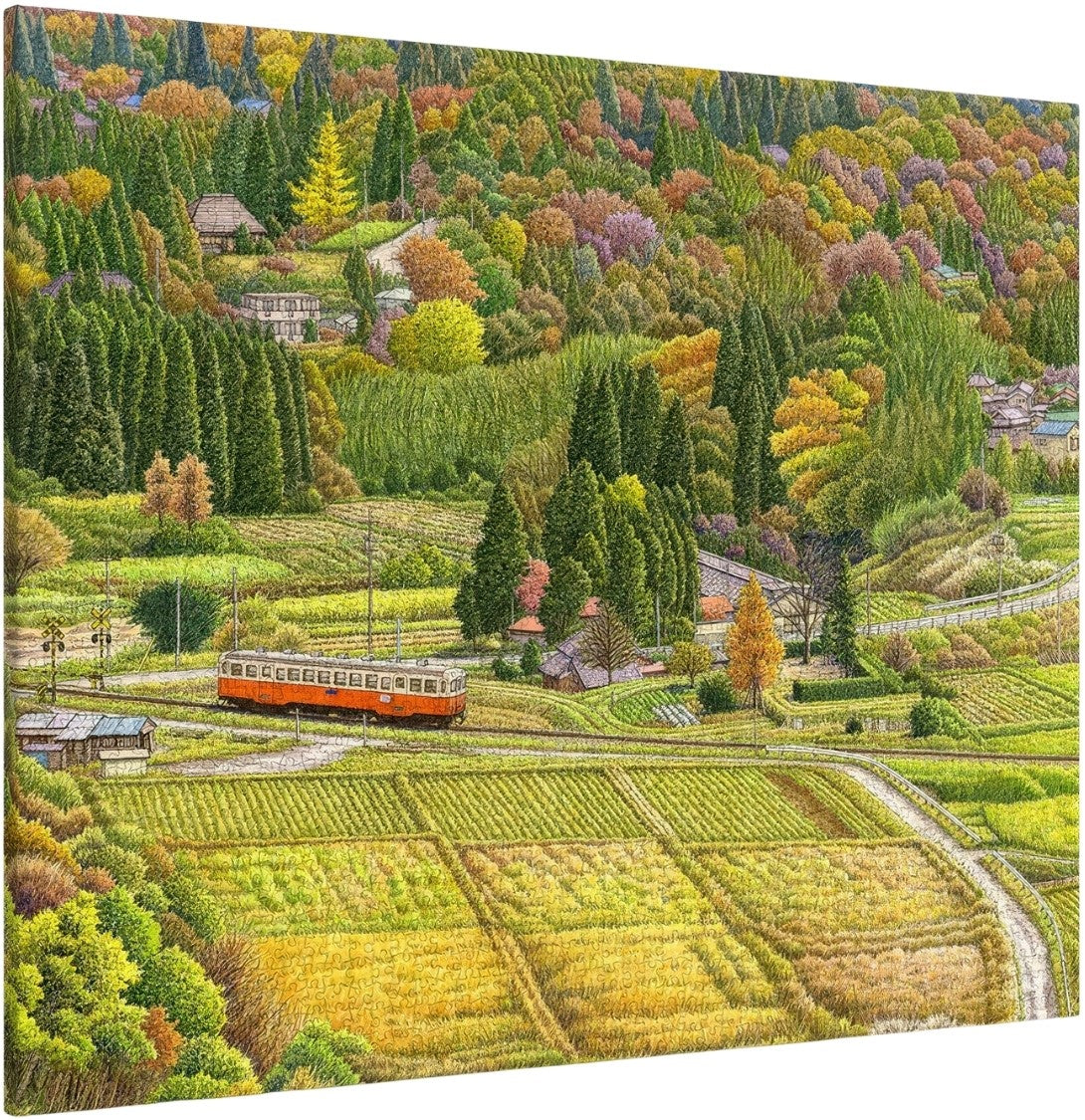 pintoo-hn1416-tadashi-matsumoto---brilliant-satoyama-2176-pieces-canvas-puzzle