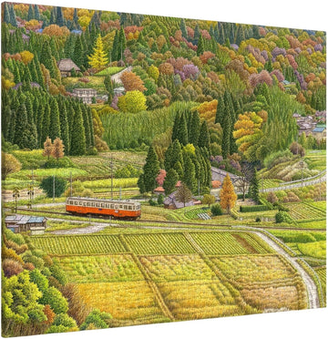 pintoo-hn1416-tadashi-matsumoto---brilliant-satoyama-2176-pieces-canvas-puzzle