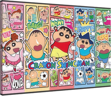pintoo-hn1422-crayon-shin-chan---commemorative-photo-frame-696-pieces-canvas-puzzle