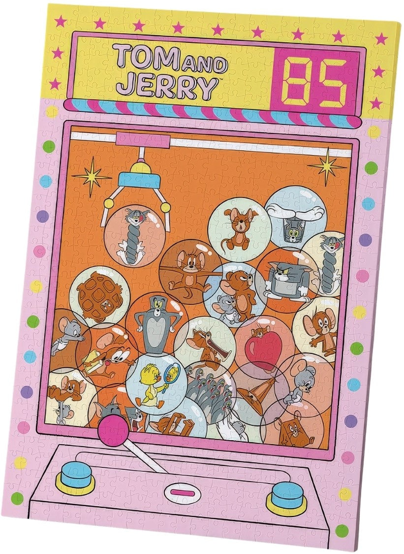 pintoo-hn1462-tom-and-jerry-series---claw-machine-696-pieces-canvas-puzzle