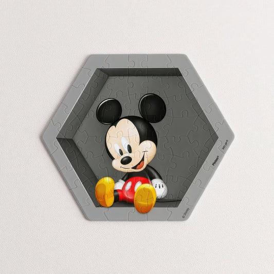 Pintoo HX1001　Mickey Mouse • Wall Tile / Mickey　56 Pieces Plastic Jigsaw Puzzle