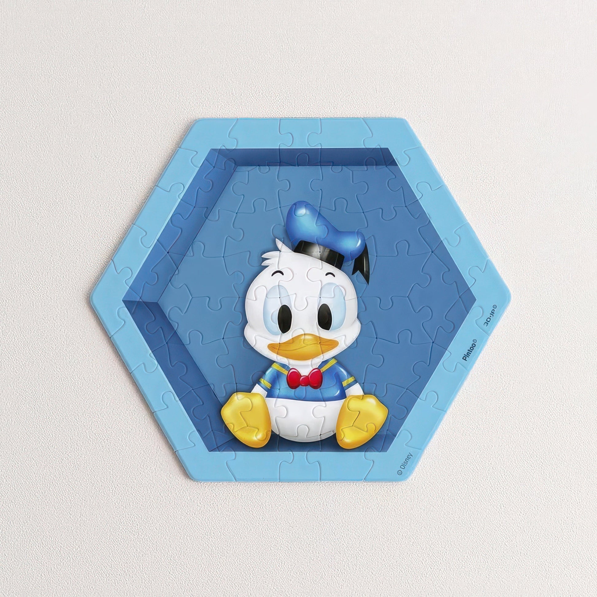 pintoo-hx1003-wall-tile-donald-duck-56-pieces-plastic-jigsaw-puzzle