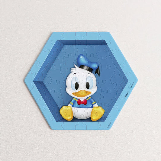 Pintoo HX1003　Wall Tile / Donald Duck　56 Pieces Plastic Jigsaw Puzzle