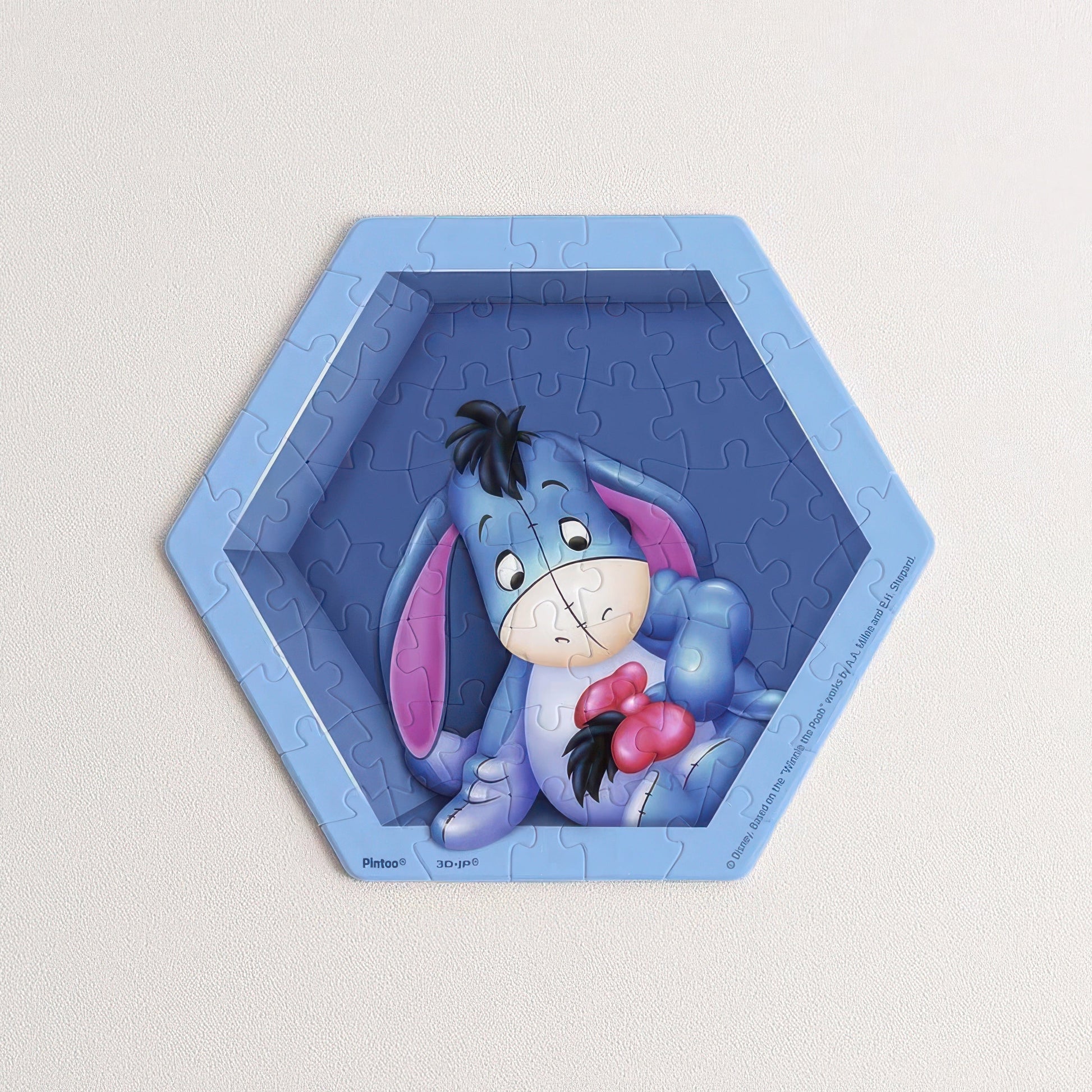 pintoo-hx1011-winnie-the-pooh-wall-tile-eeyore-56-pieces-plastic-jigsaw-puzzle