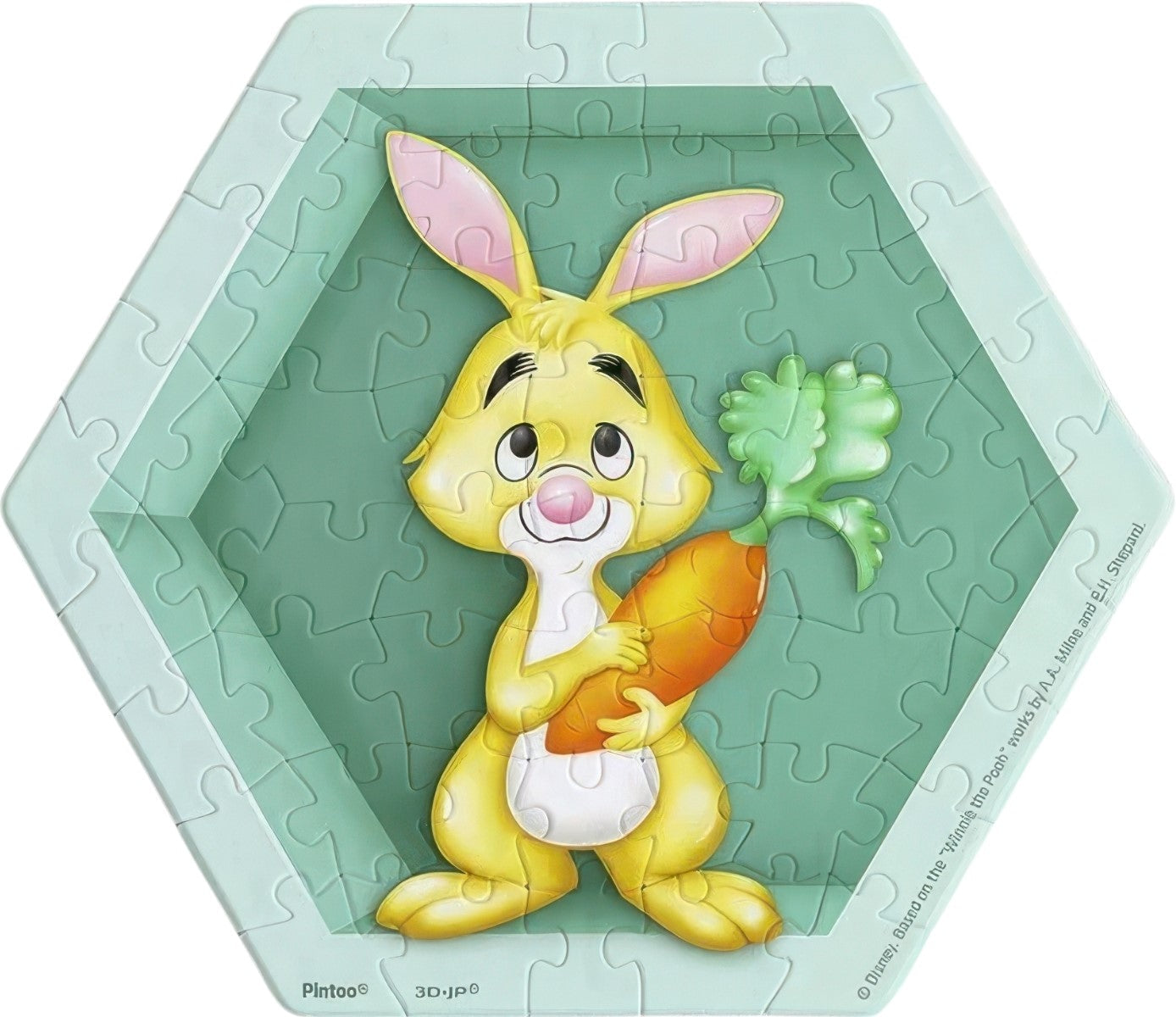 pintoo-hx1012-winnie-the-pooh---rabbit-56-pieces-wall-tile-puzzle