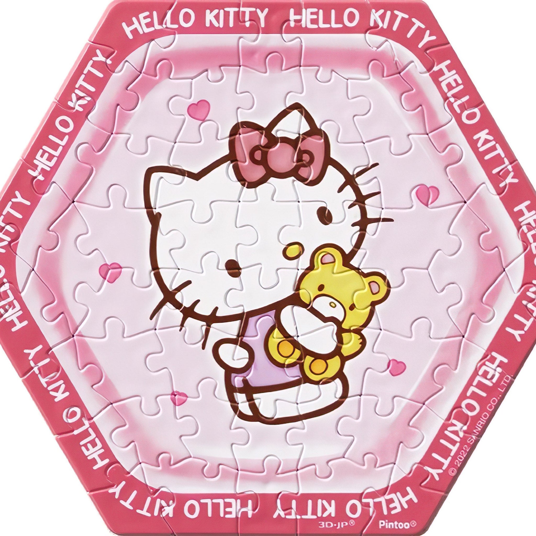 Pintoo • Hello Kitty　56 PCS　Plastic　Jigsaw Puzzle