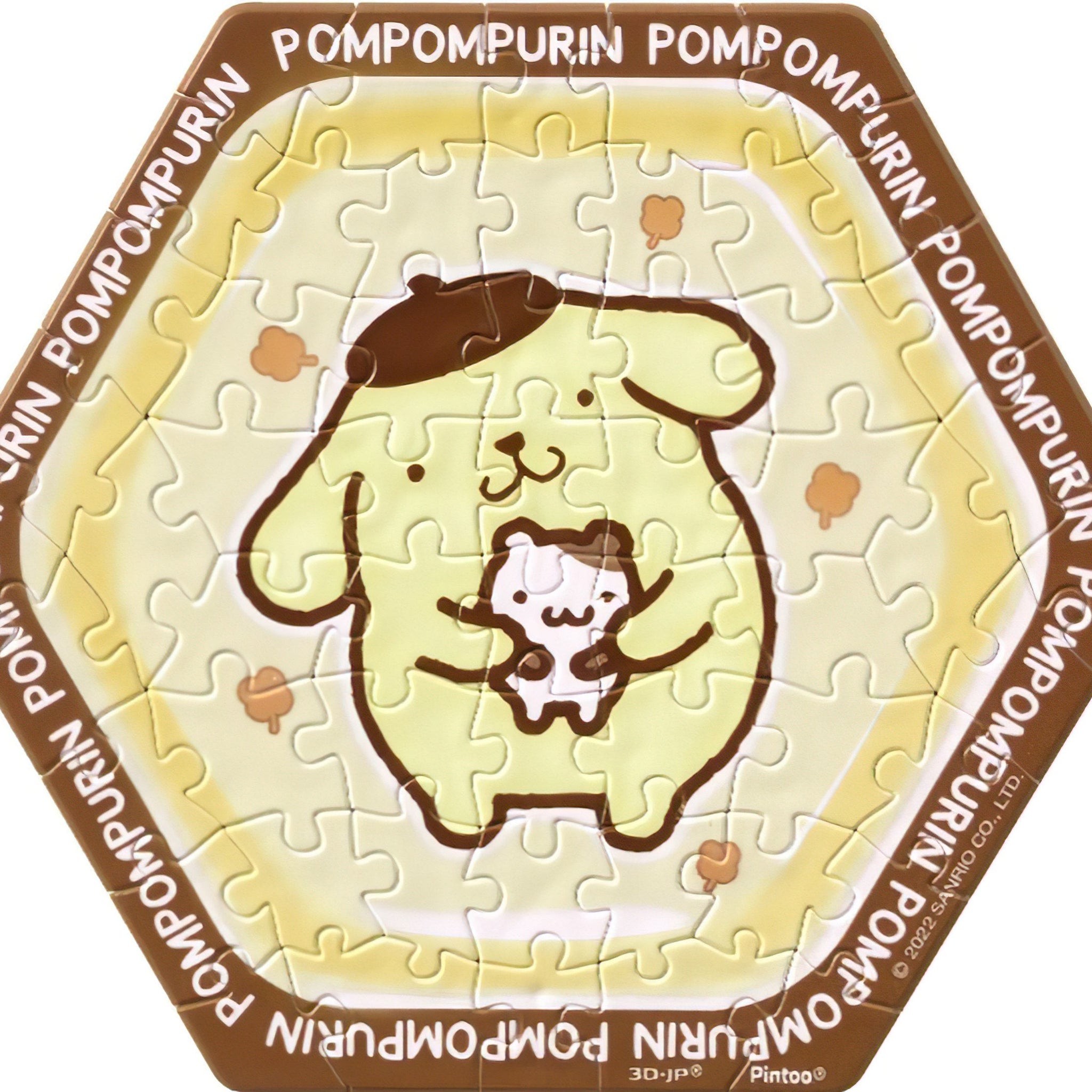 Pintoo • Pompompurin　56 PCS　Plastic　Jigsaw Puzzle