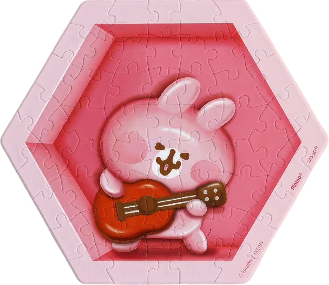 pintoo-hx1081-animal-usagi-56-pieces-plastic-wall-tile-puzzle