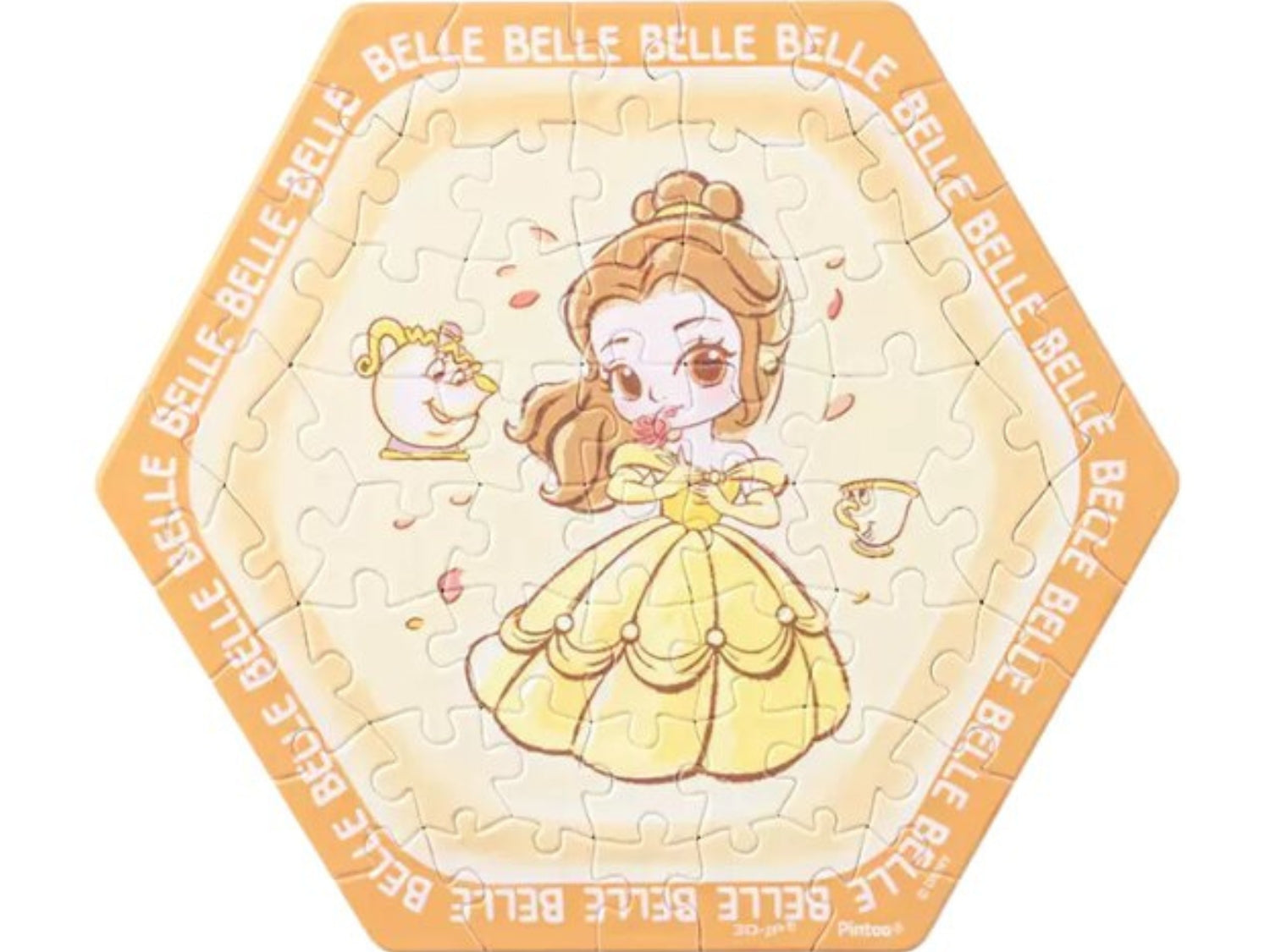 Pintoo • Belle　56 PCS　Plastic　Jigsaw Puzzle