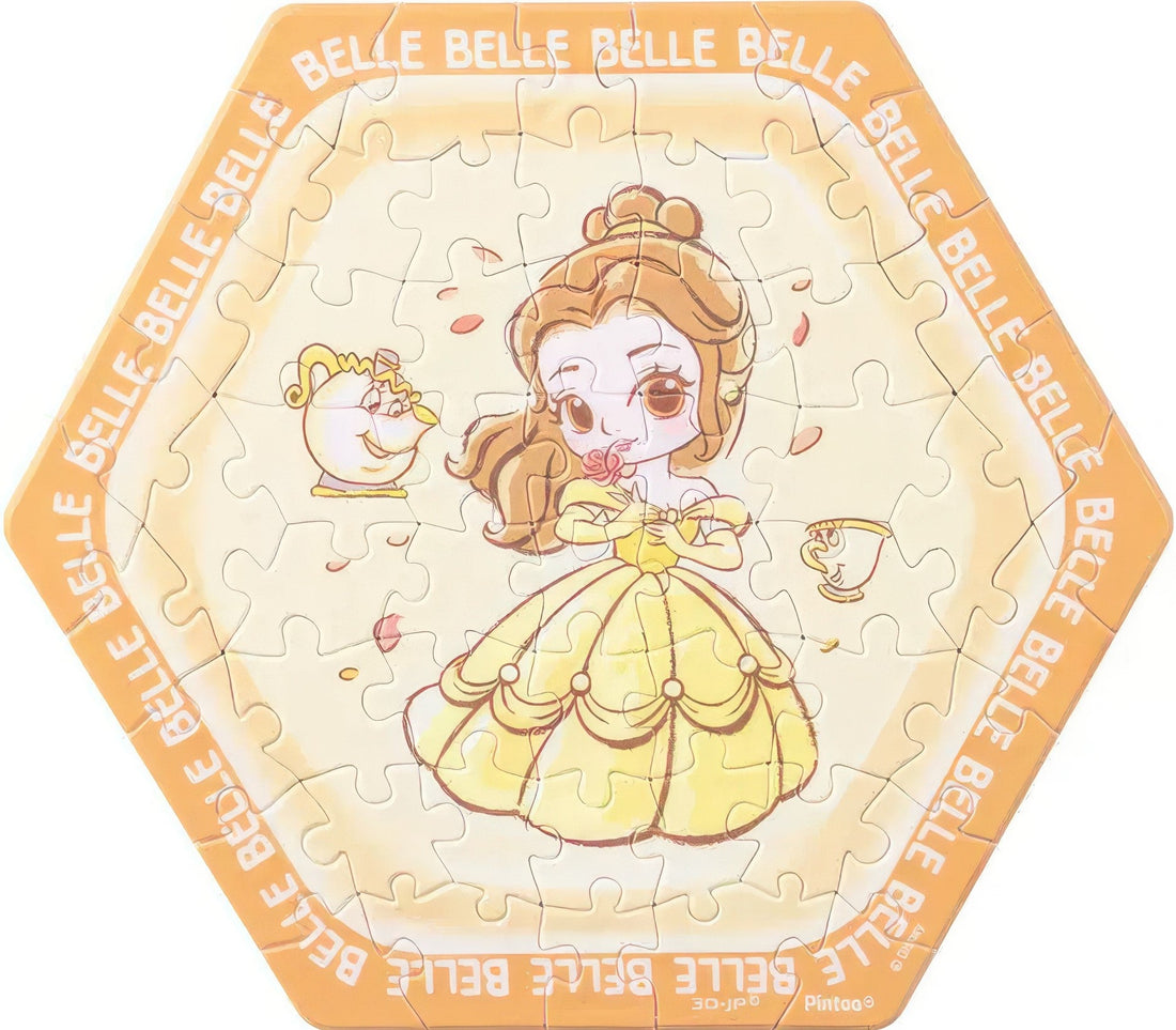pintoo-hx1103-disney-princess---belle-56-pieces-wall-tile-puzzle