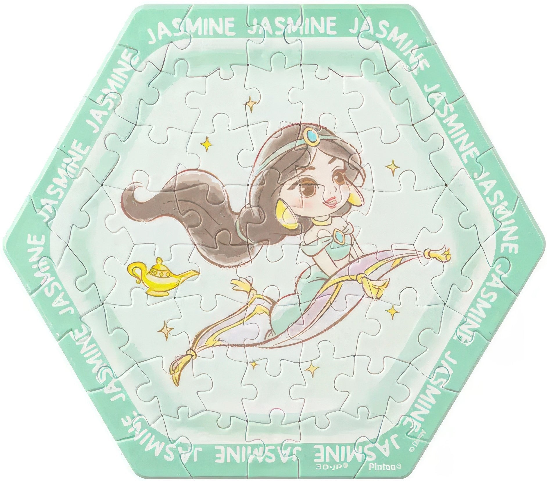 pintoo-hx1105-disney-princess---jasmine-56-pieces-wall-tile-puzzle