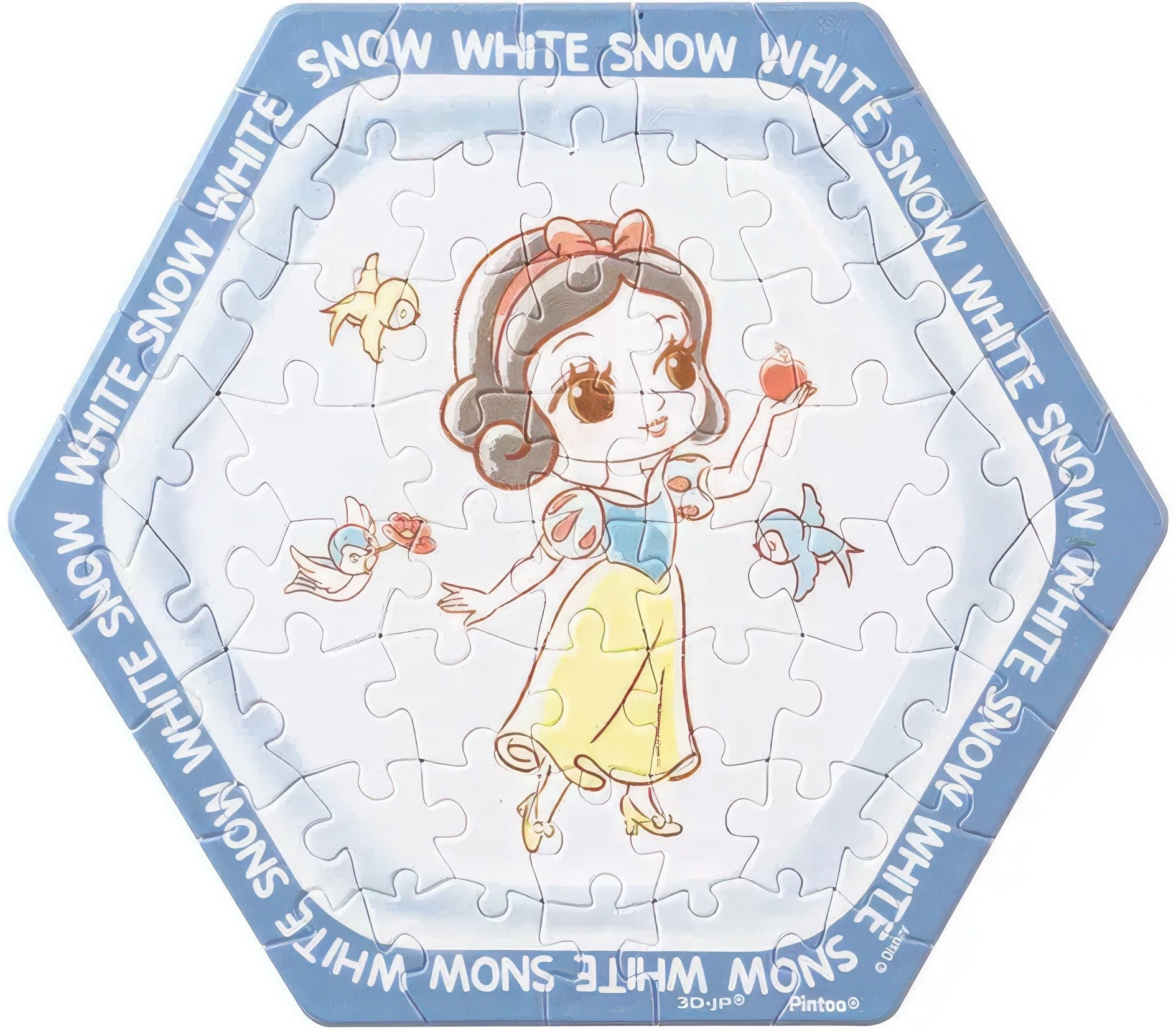 pintoo-hx1108-disney-princess---snow-white-56-pieces-wall-tile-puzzle