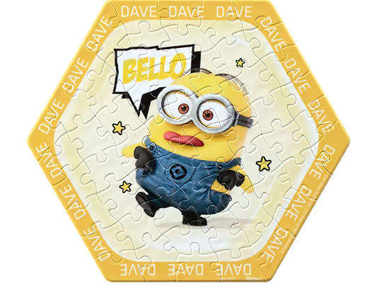 Pintoo • Minions • Wall Tile / Dave　56 PCS　Plastic Jigsaw Puzzle