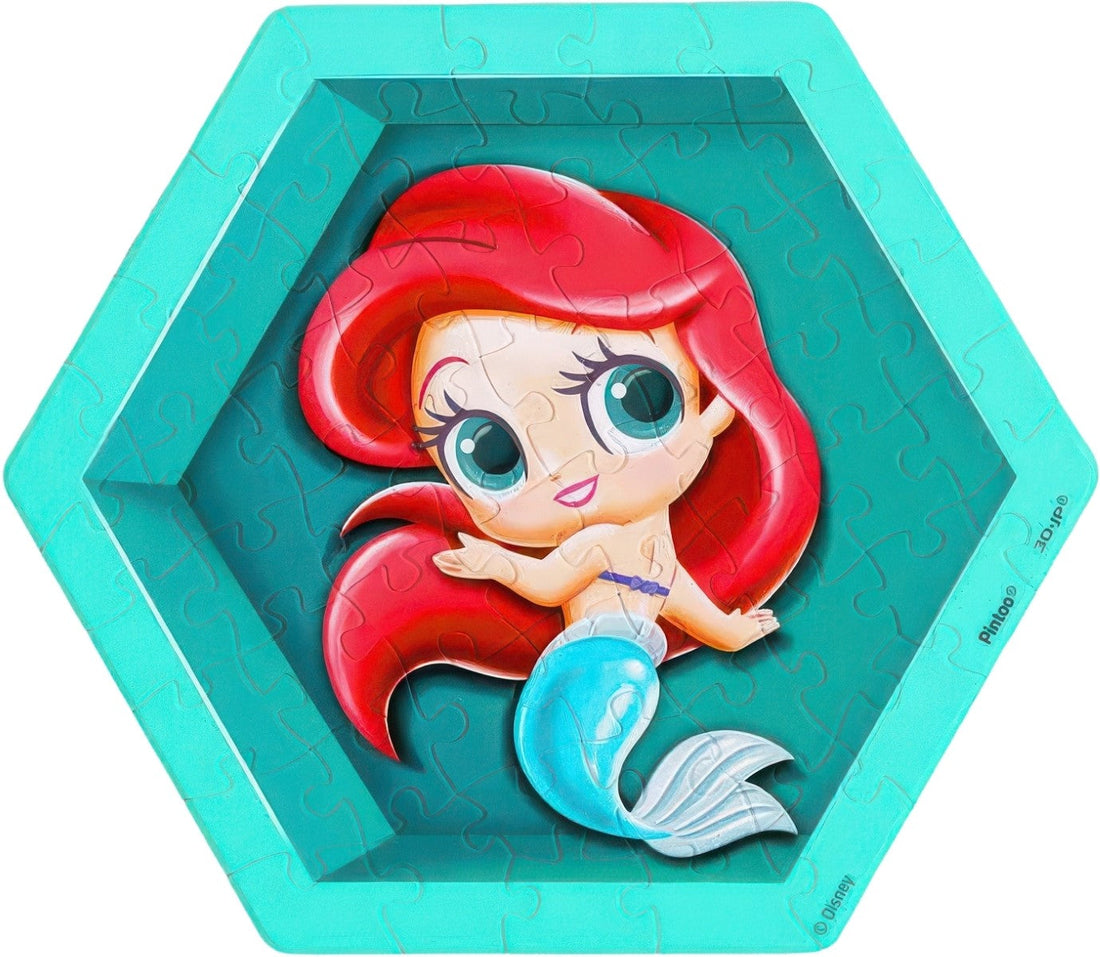 pintoo-hx1158-disney-princess---ariel-56-pieces-wall-tile-puzzle