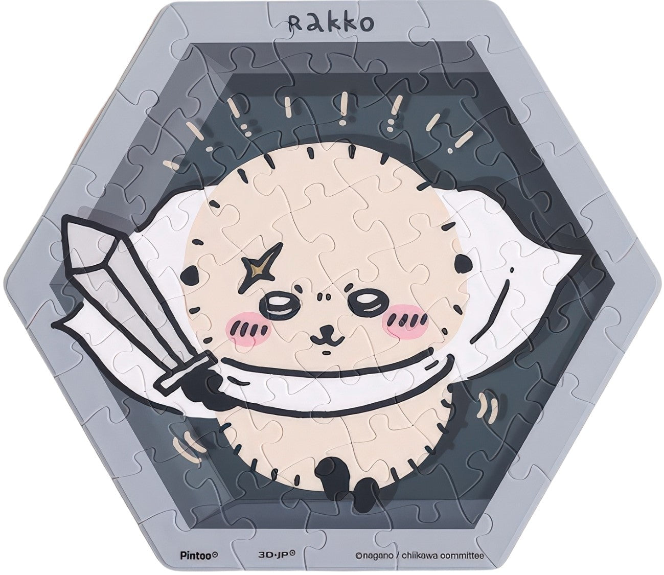 pintoo-hx1214-chiikawa---sea-otter-56-pieces-wall-tile-puzzle