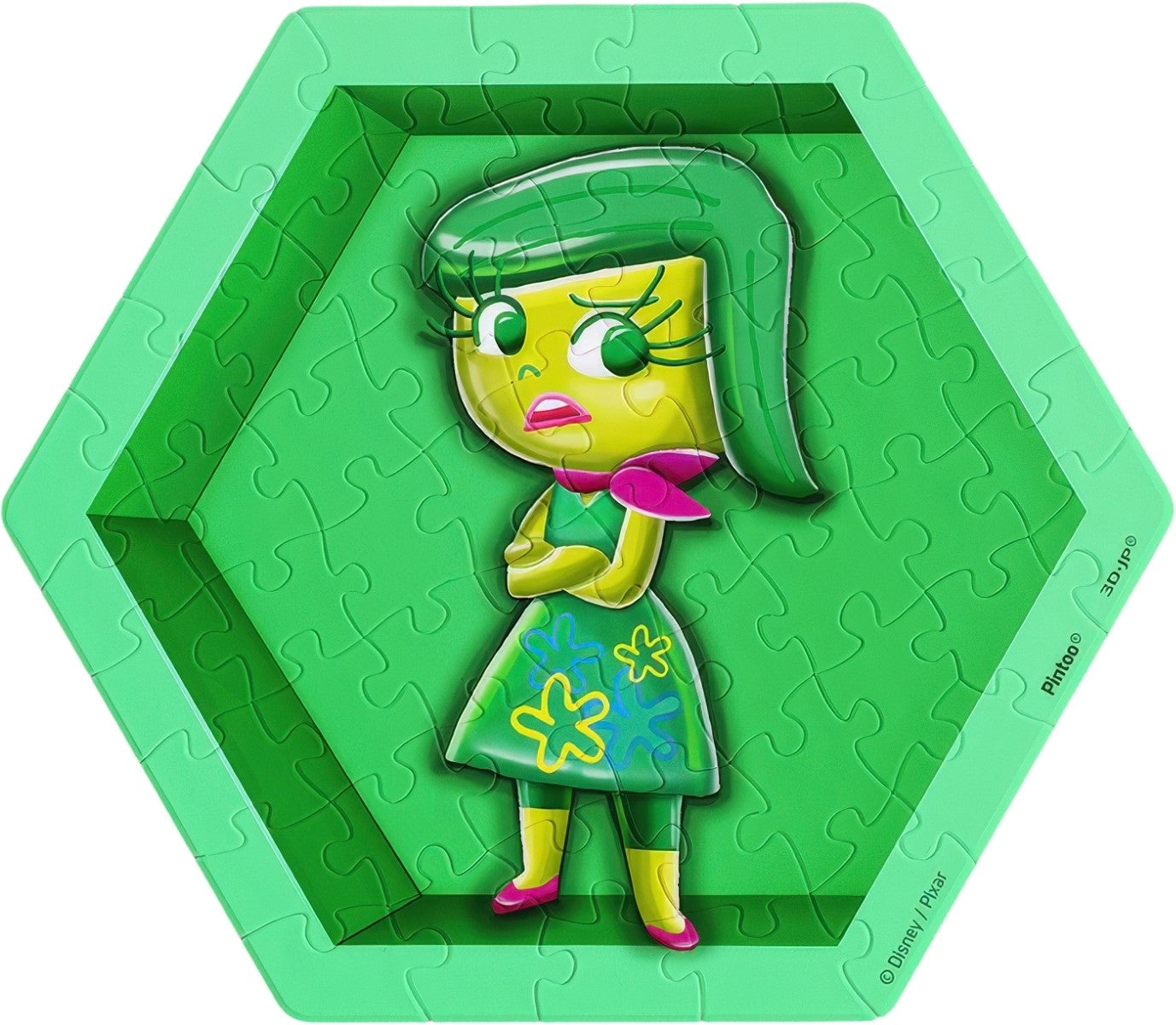pintoo-hx1231-inside-out---disgust-56-pieces-wall-tile-puzzle