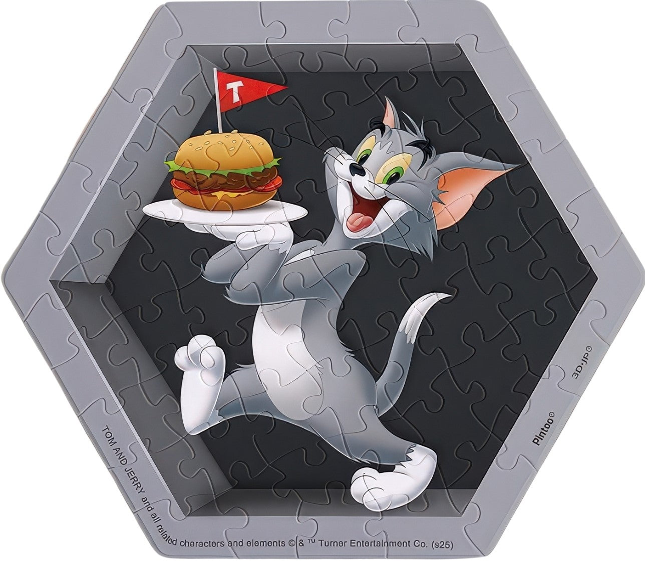 pintoo-hx1236-tom-and-jerry---tom-56-pieces-wall-tile-puzzle