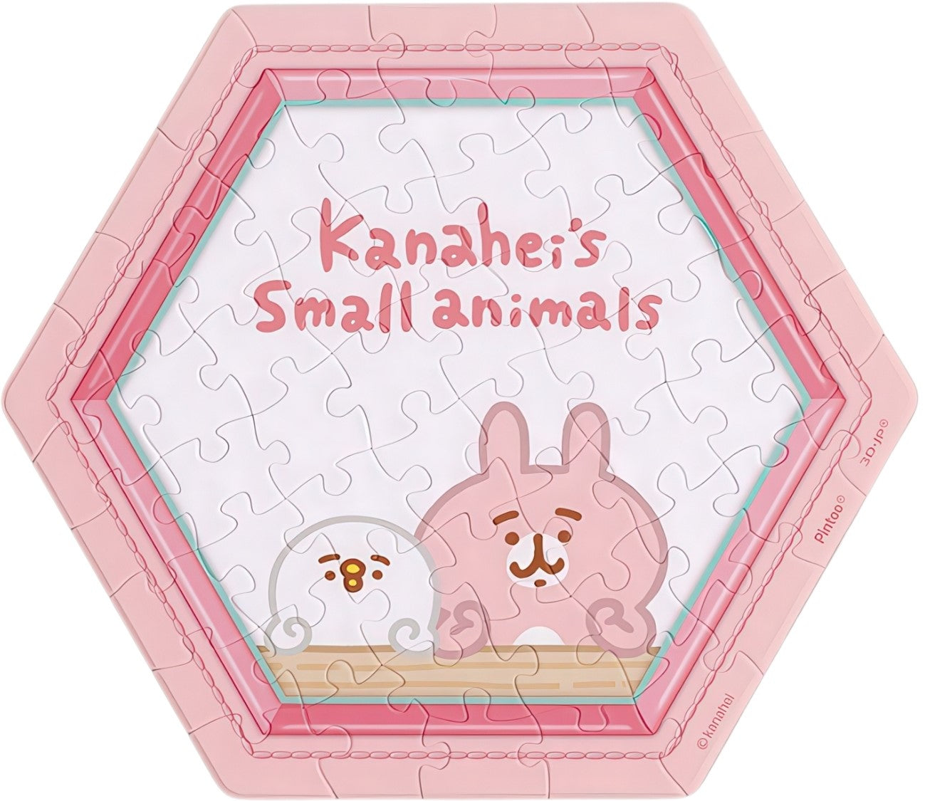 pintoo-hx1243-collection-painting---p-help-and-pink-rabbit-56-pieces-wall-tile-puzzle