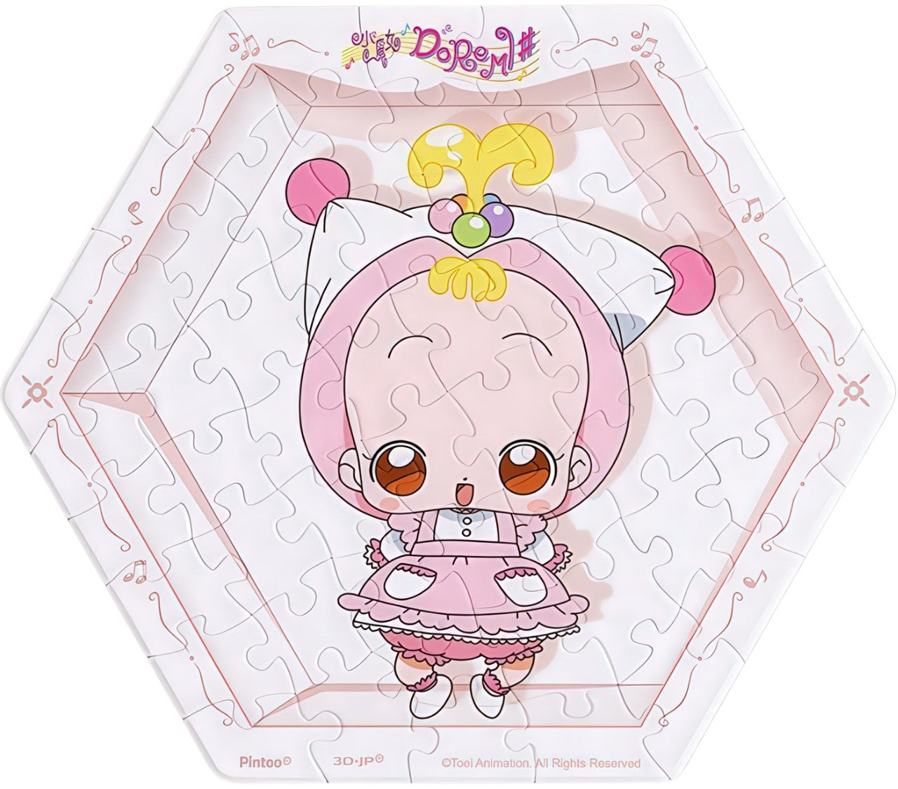pintoo-hx1246-ojamajo-doremi---hana-chan-56-pieces-wall-tile-puzzle