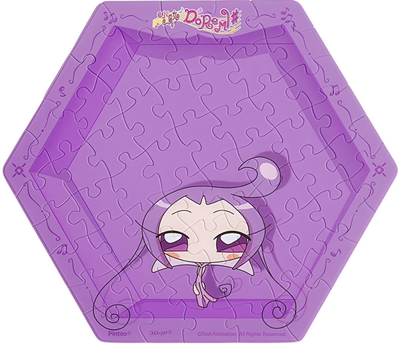 pintoo-hx1248-ojamajo-doremi---fairy-lele-56-pieces-wall-tile-puzzle