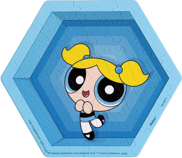 pintoo-hx1250-the-powerpuff-girls---bubbles-56-pieces-wall-tile-puzzle