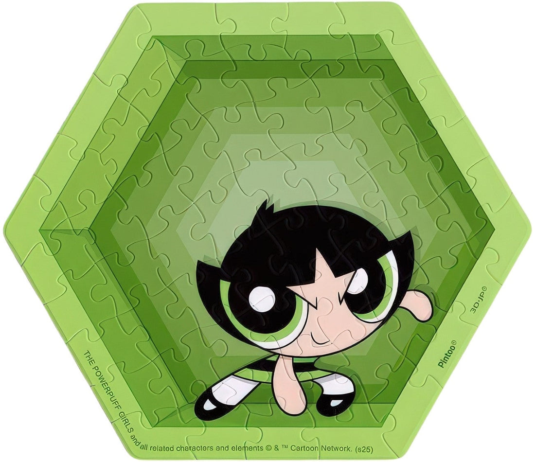 pintoo-hx1251-the-powerpuff-girls---buttercup-56-pieces-wall-tile-puzzle