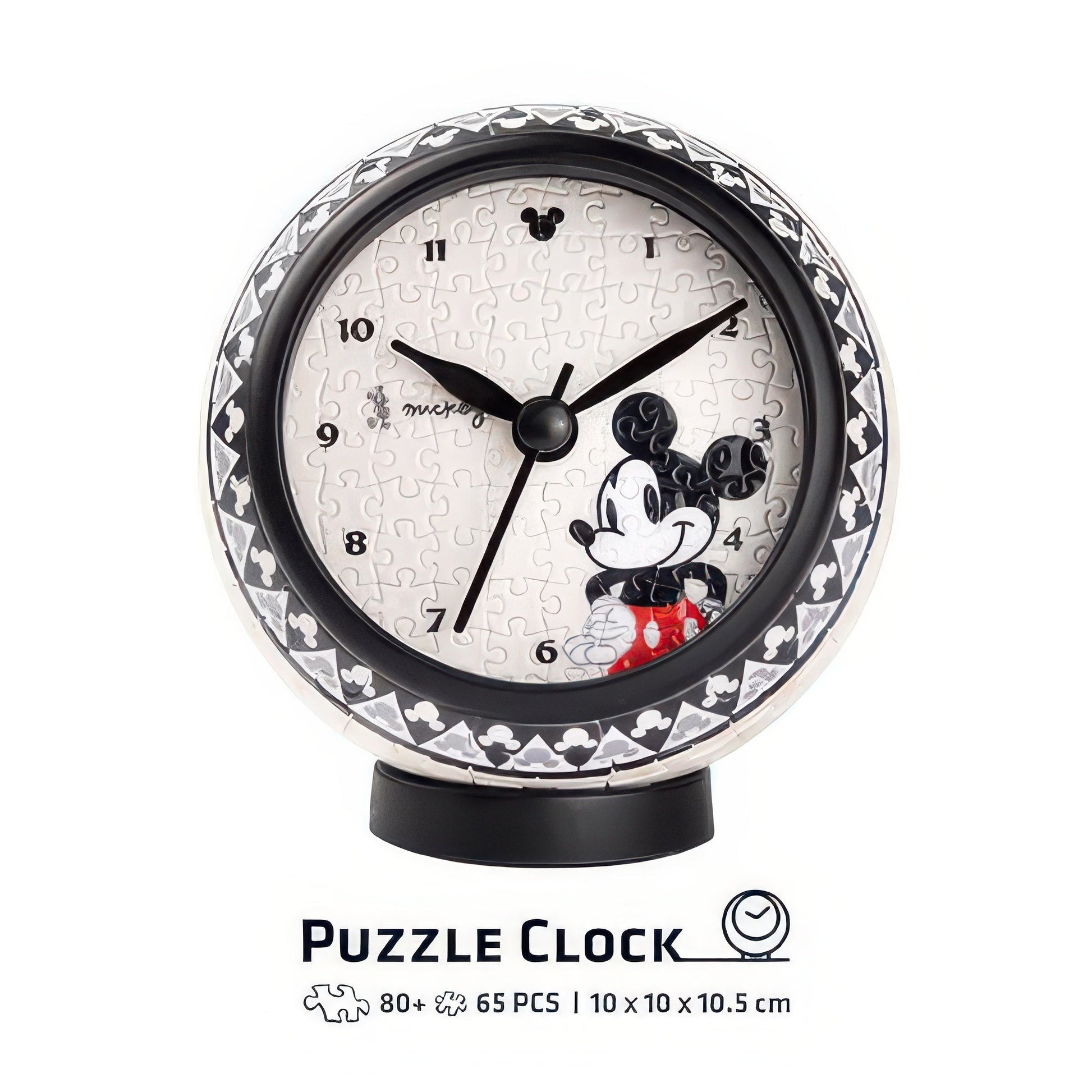 pintoo-kc1028-delightful-mickey-mouse-145-pieces-plastic-table-clock-puzzle