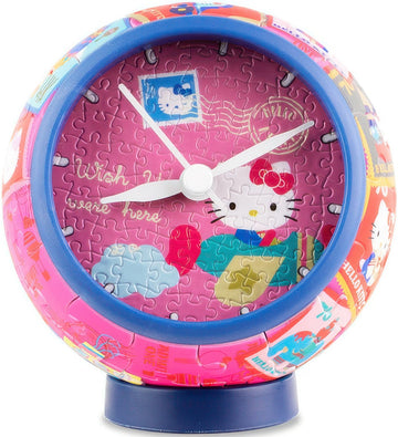 pintoo-kc1055-sanrio---hello-kitty---colorful-stamp-album-145-pieces-table-clock-puzzle