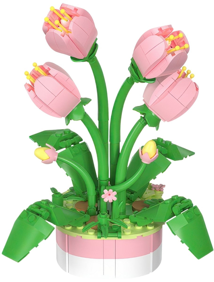 pintoo-kz1026-flowers---tulip-317-pieces-mini-block
