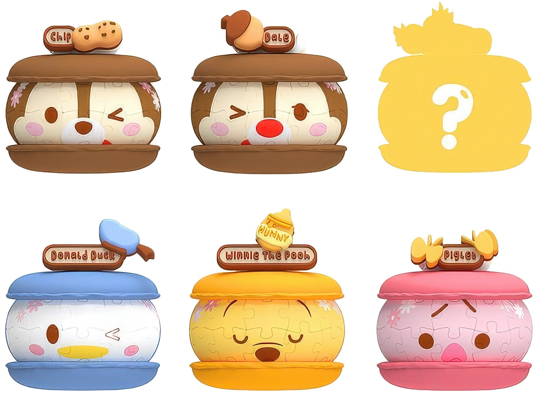 pintoo-ma1014-tsum-tsum-series---happy-macaron-blind-box-42-multipack-6-3d-puzzle