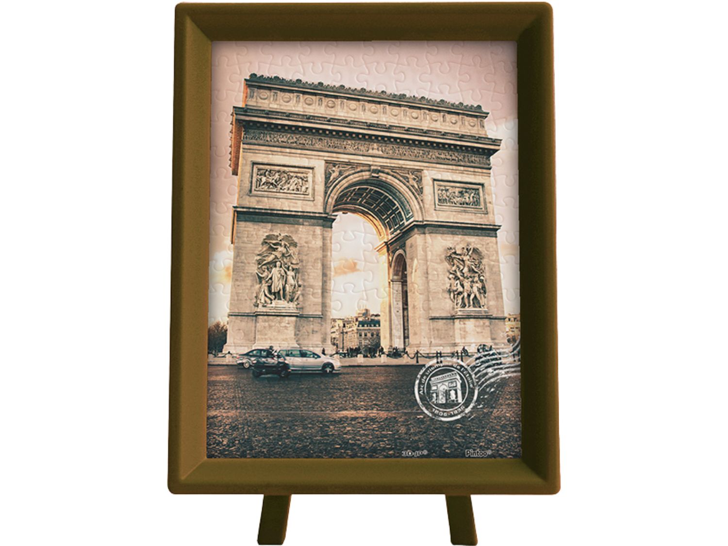 Pintoo • France • Arch of Triumph at Sunset　150 PCS　Plastic Jigsaw Puzzle