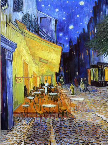 pintoo-p1141-van-gogh---cafe-terrace-at-night-150-pieces-puzzle-+-frame-set
