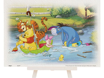 Pintoo • Winnie the Pooh • Playing In The Water　368 PCS　Plastic Jigsaw Puzzle